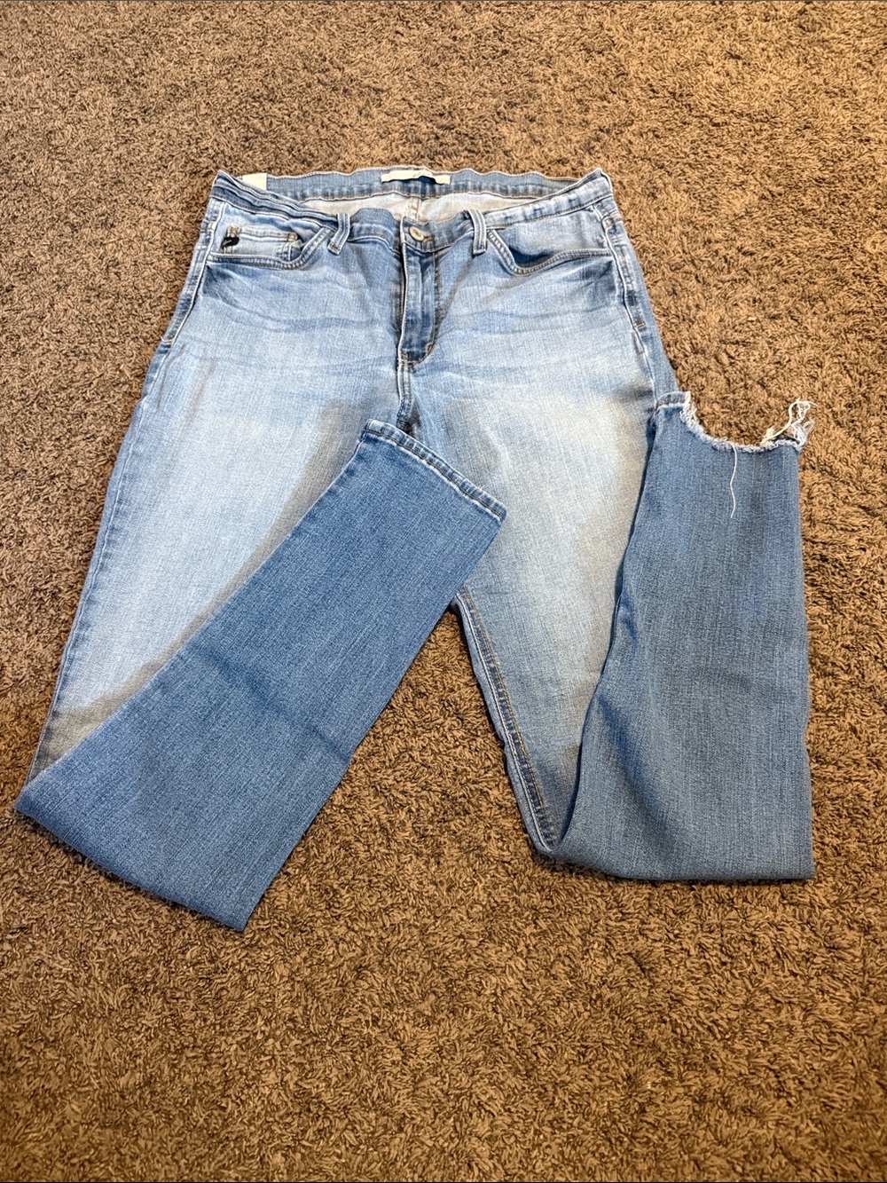 KanCan Light Blue & Medium Blue Skinny Jeans